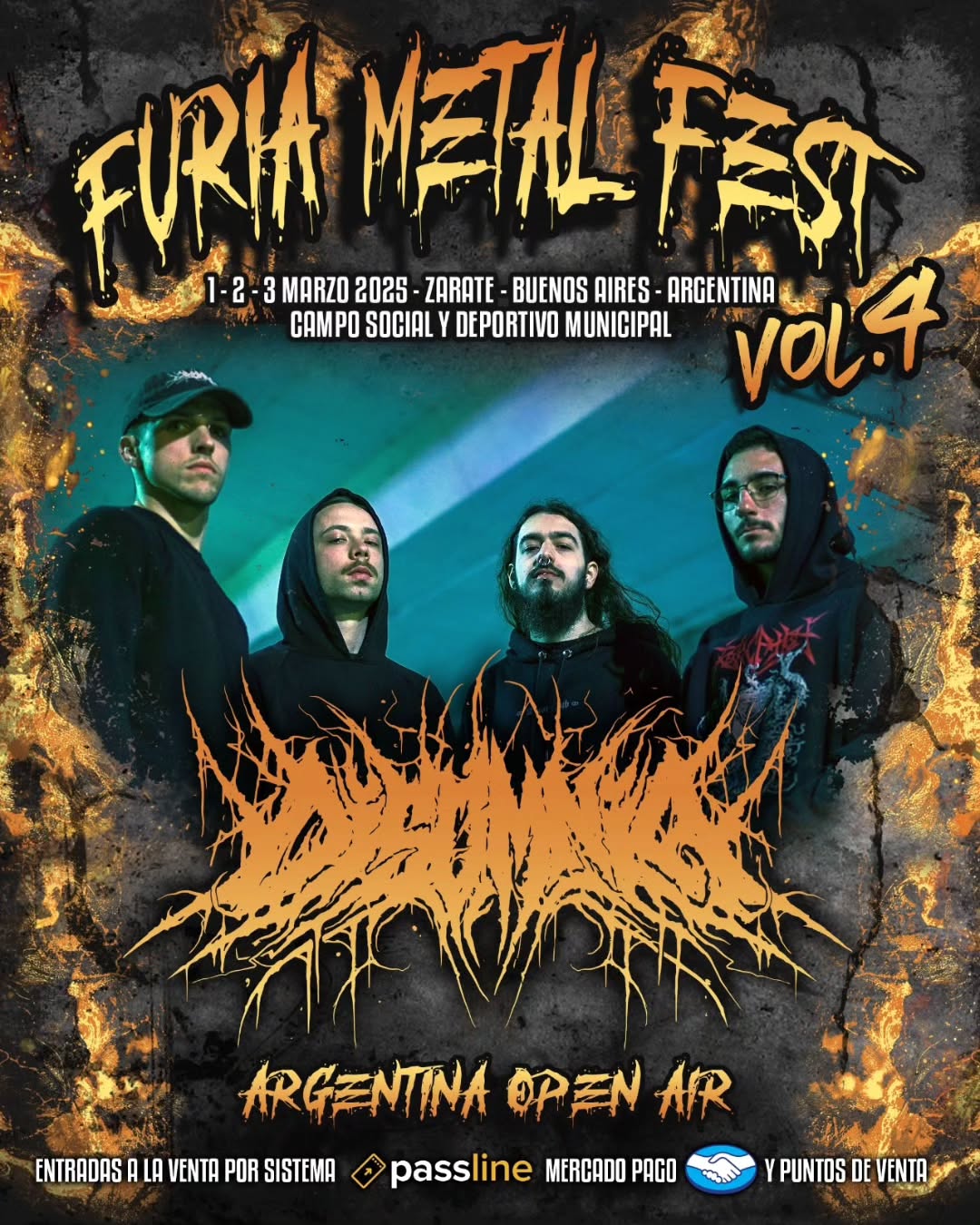 Flyer Furia Metal Fest