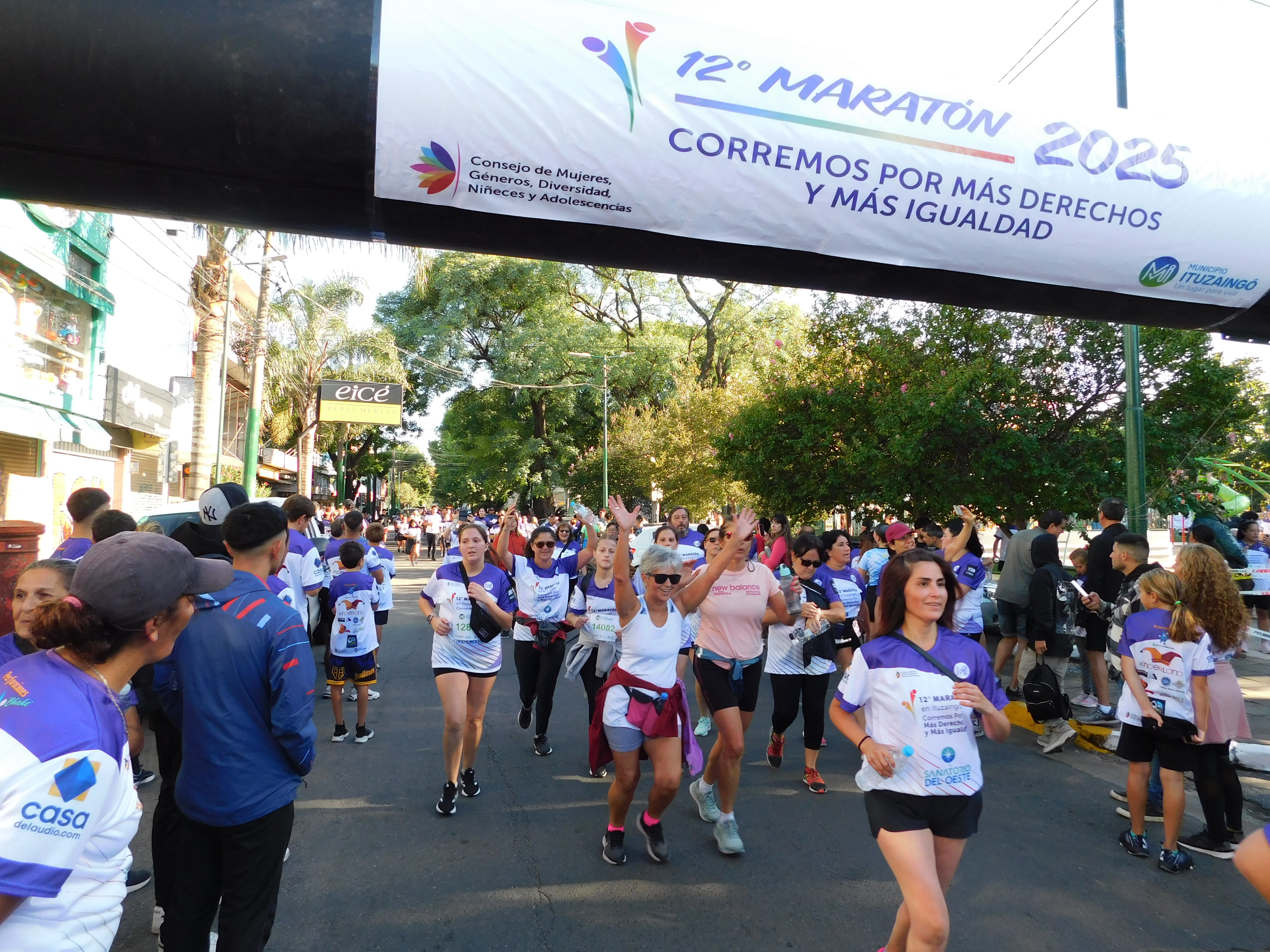 La multitudinaria Maratón