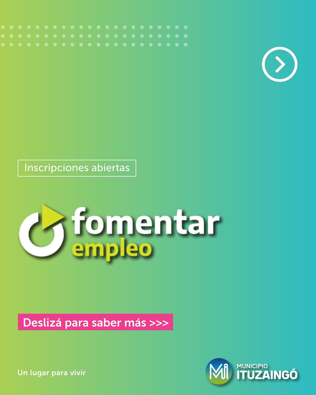 fomentar empleo ituzaingó