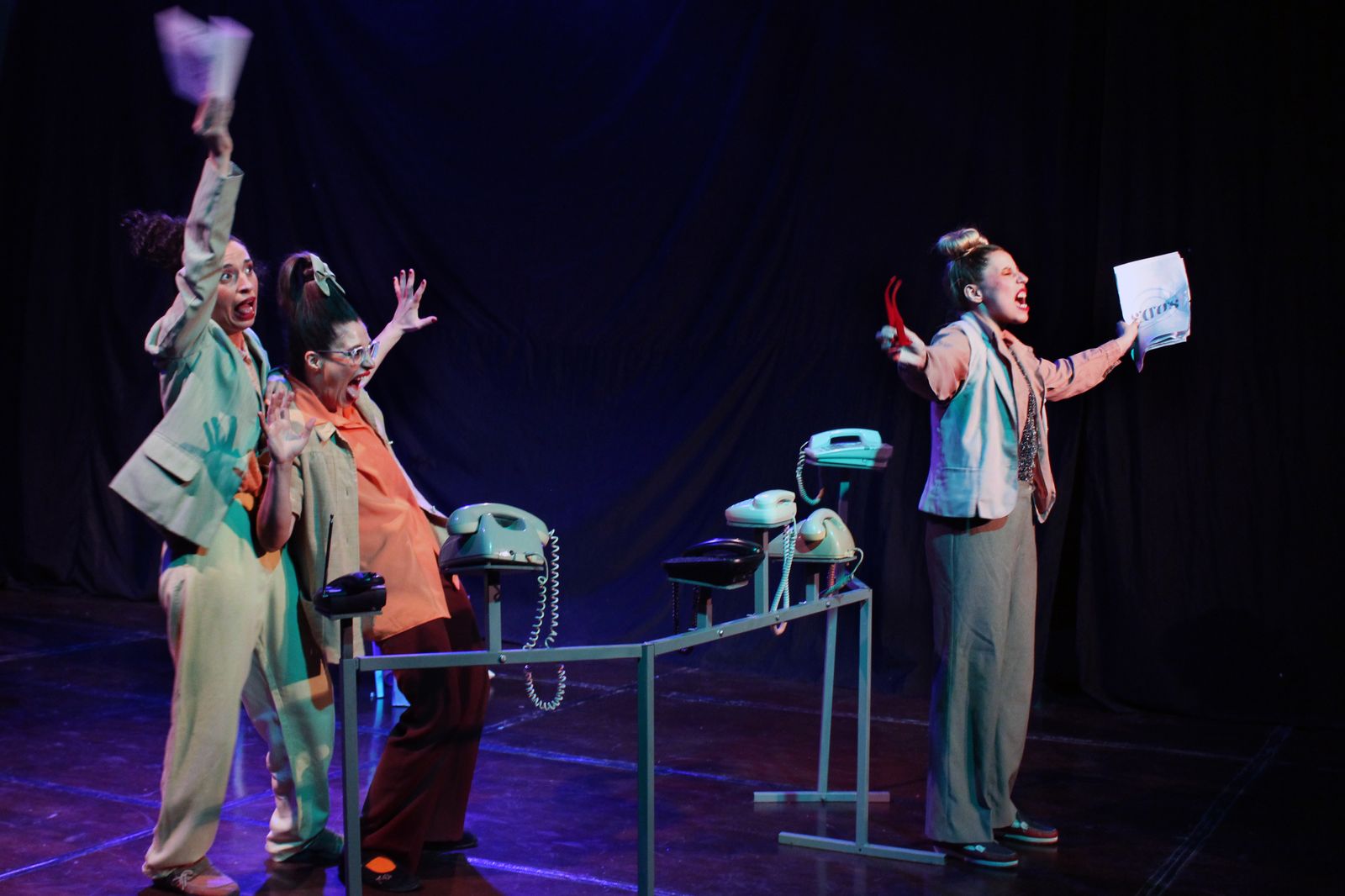 la obra teatral Camioneras de la Escena