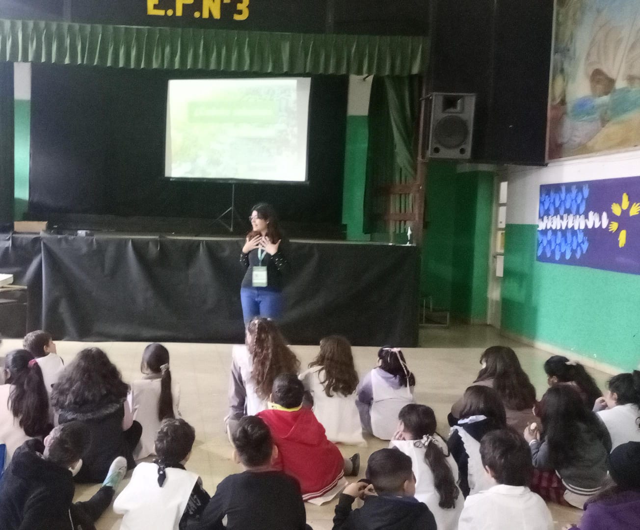 Ambiente en la Escuela Primaria N°3