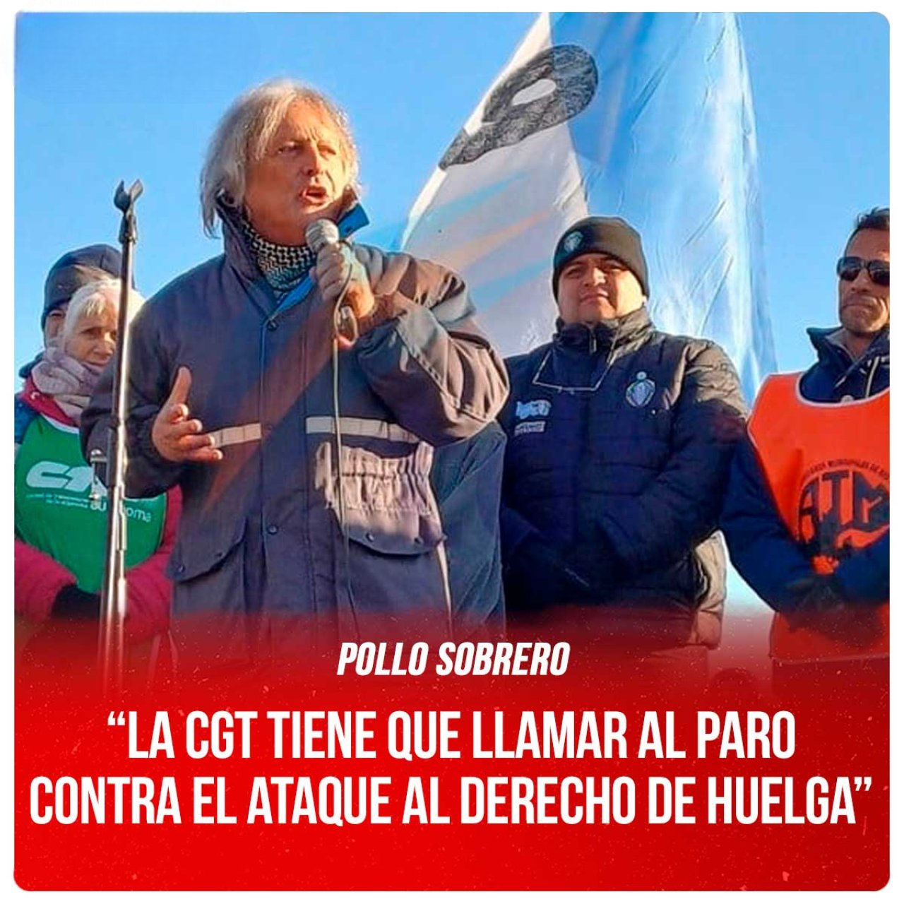 Rubén 'El Pollo' sobrero