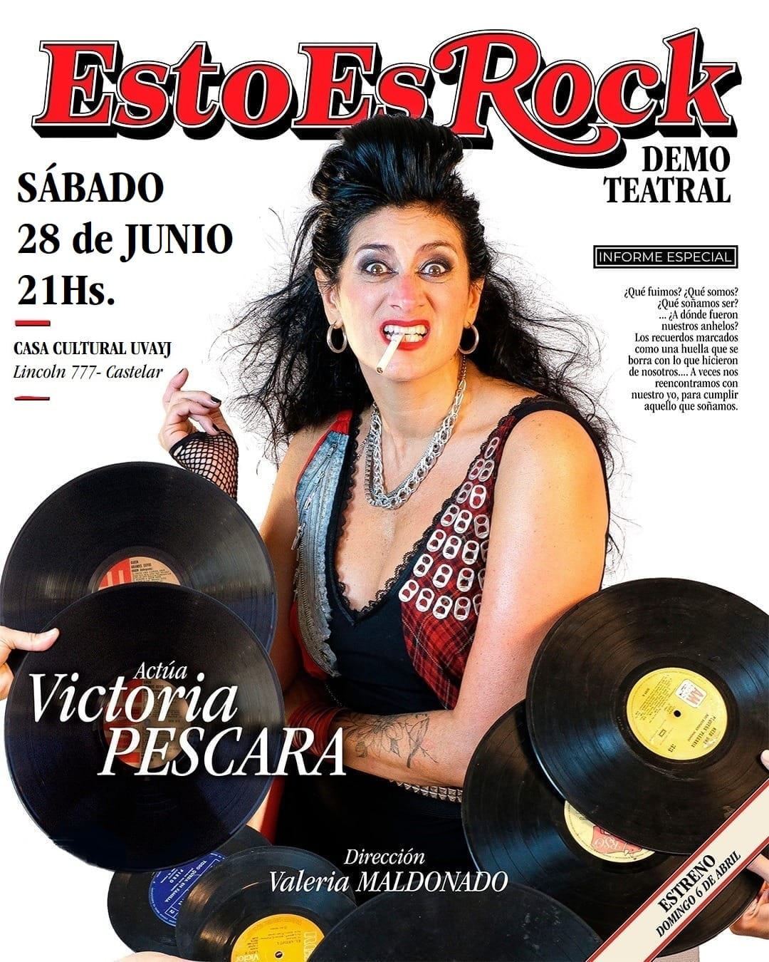 Flyer esto es rock