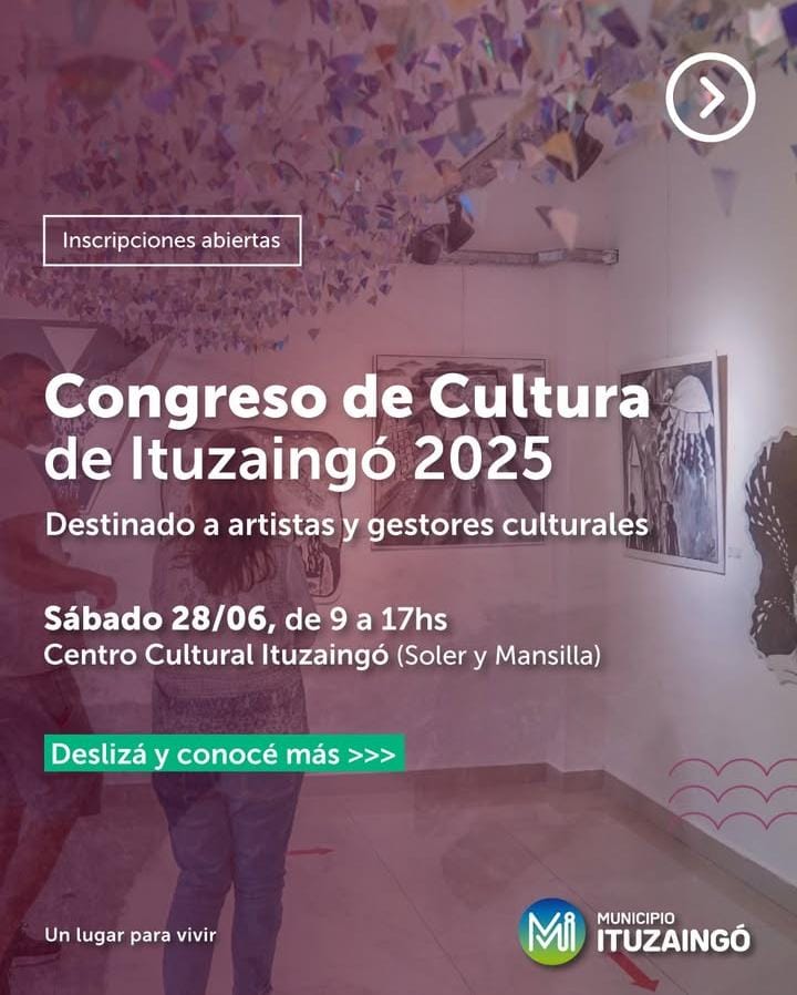 Flyer Congreso de Cultura