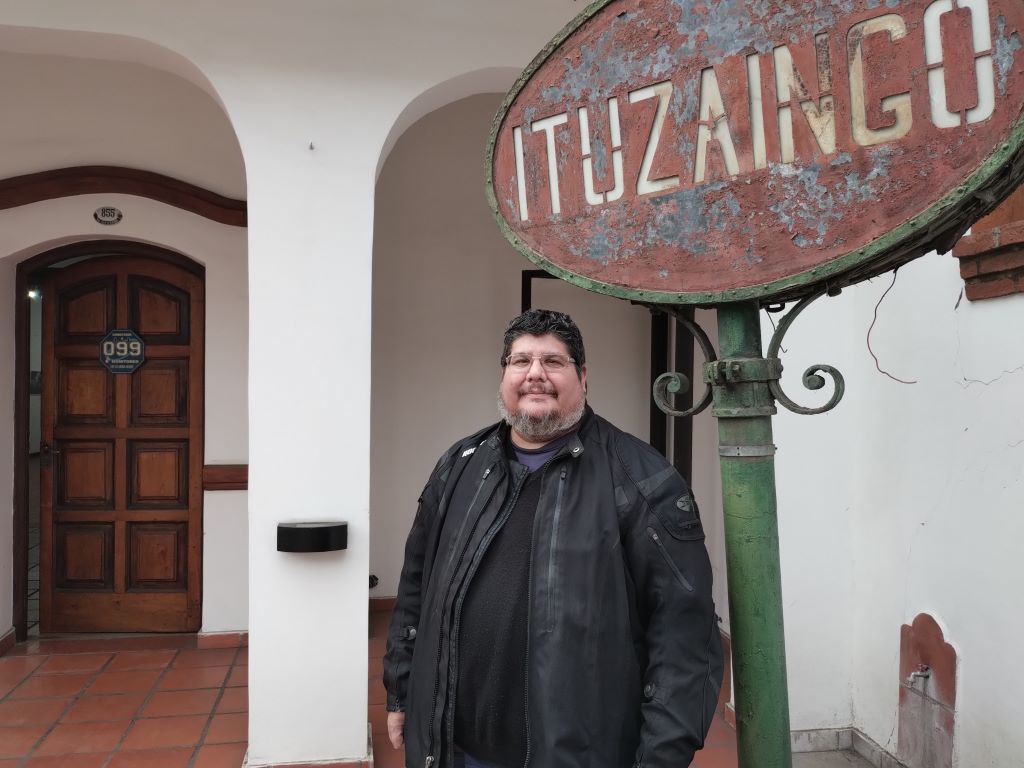 Facundo Valdez director del museo histórico de Ituzaingó