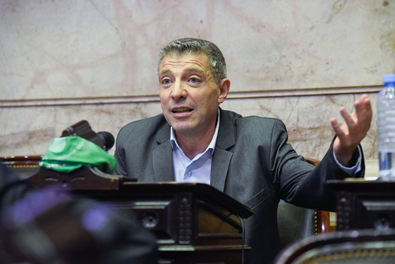 El diputado Juan Carlos Giordano