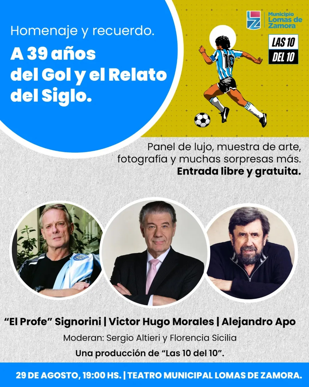 Flyer de 39 años