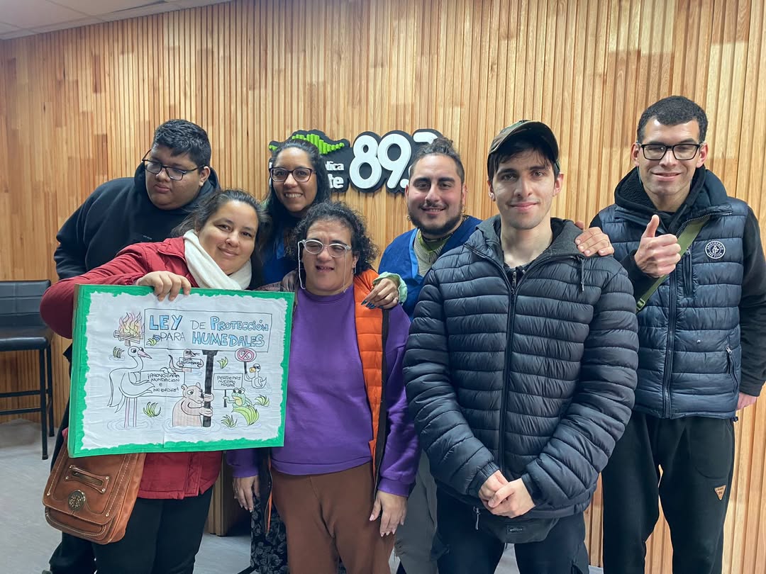 Los y las chicas del Centro de Día del Bosque 