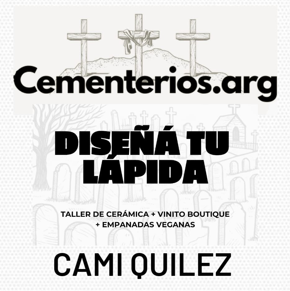 flyer diseño lápida personalizada