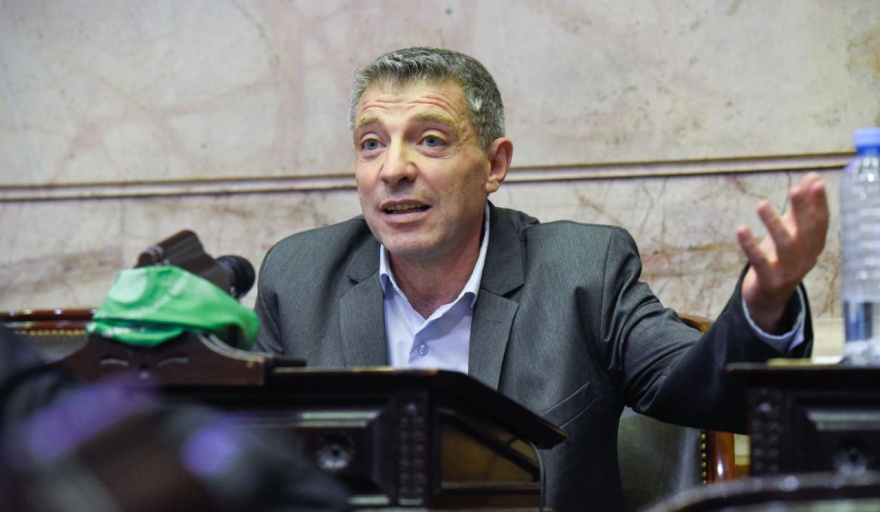 El diputado Juan Carlos Giordano del FITU