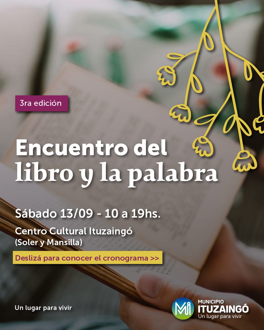 3er encuentro del libro y la palabra