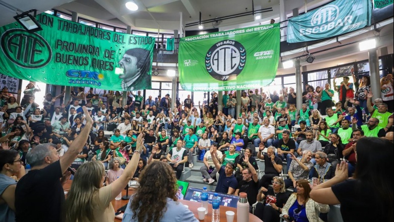 Plenario de ATE. Fuente: web