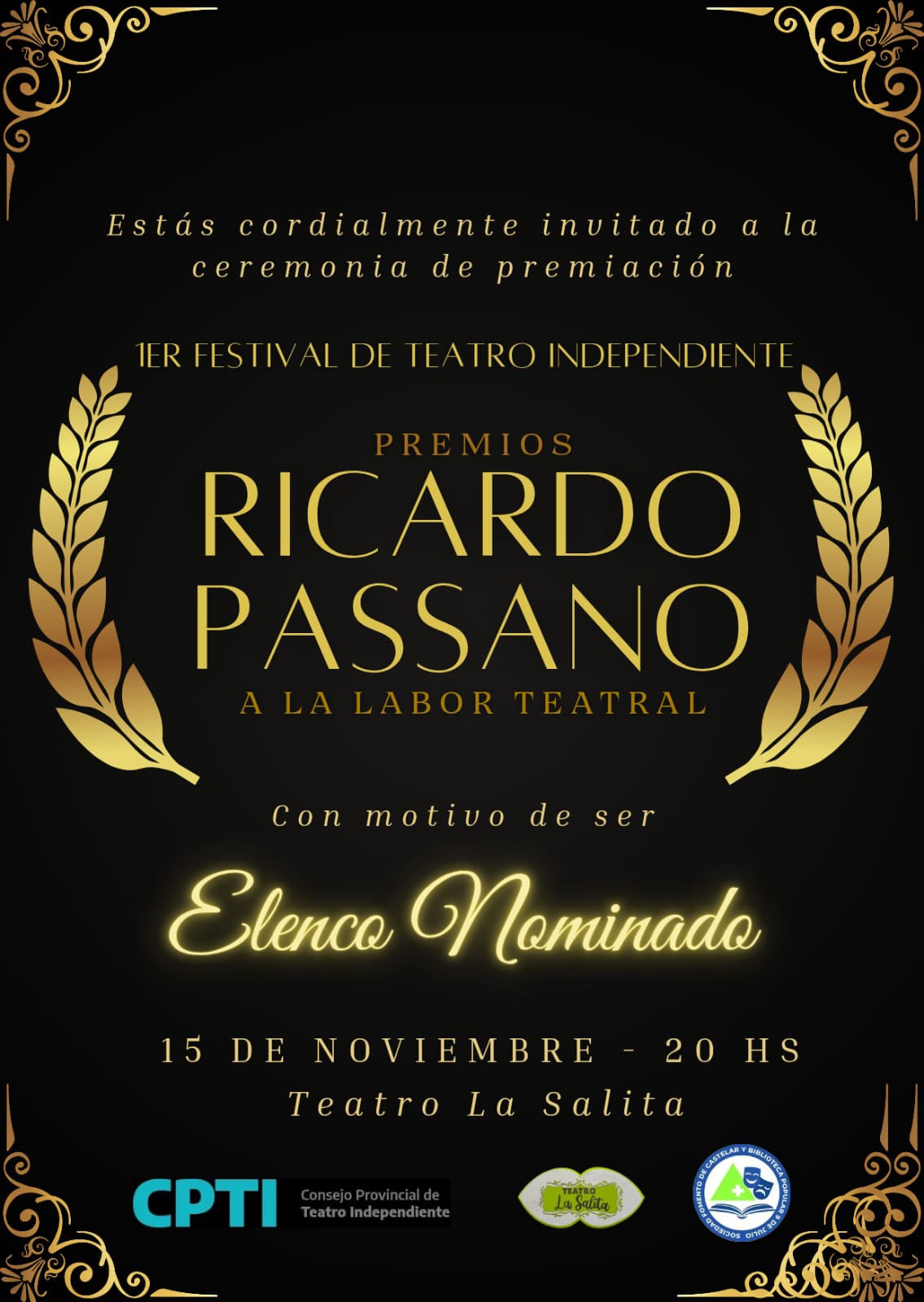 Ricardo Passano - Elenco Nominado