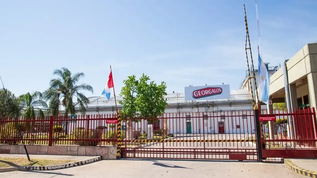Planta productiva de la Empresa Georgalos, ubicada en Victoria
