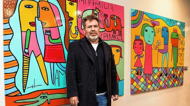 Renombrado, reconocido y solidario Milo Lockett, artista que busca escapar de definiciones artísticas