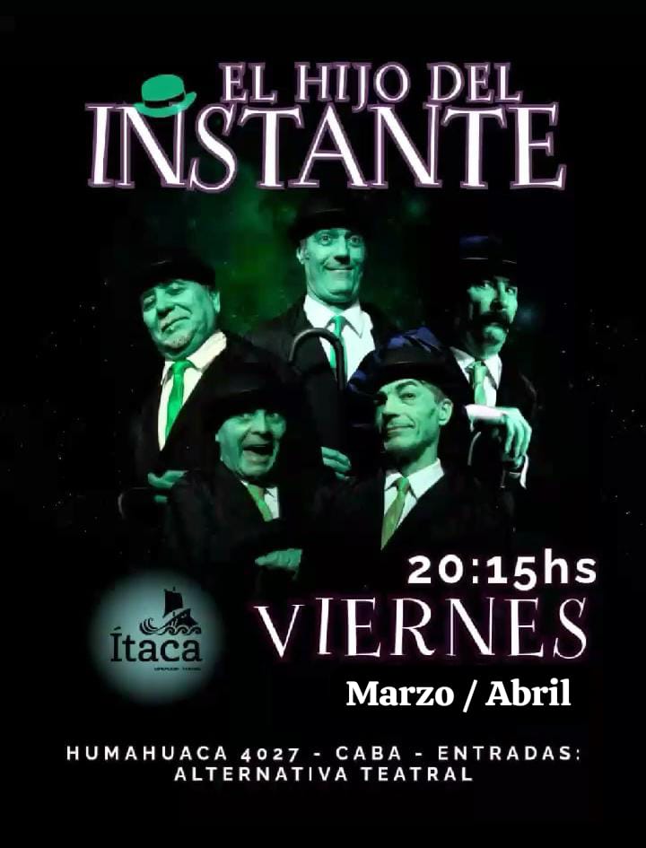 Flyer el hijo del instante