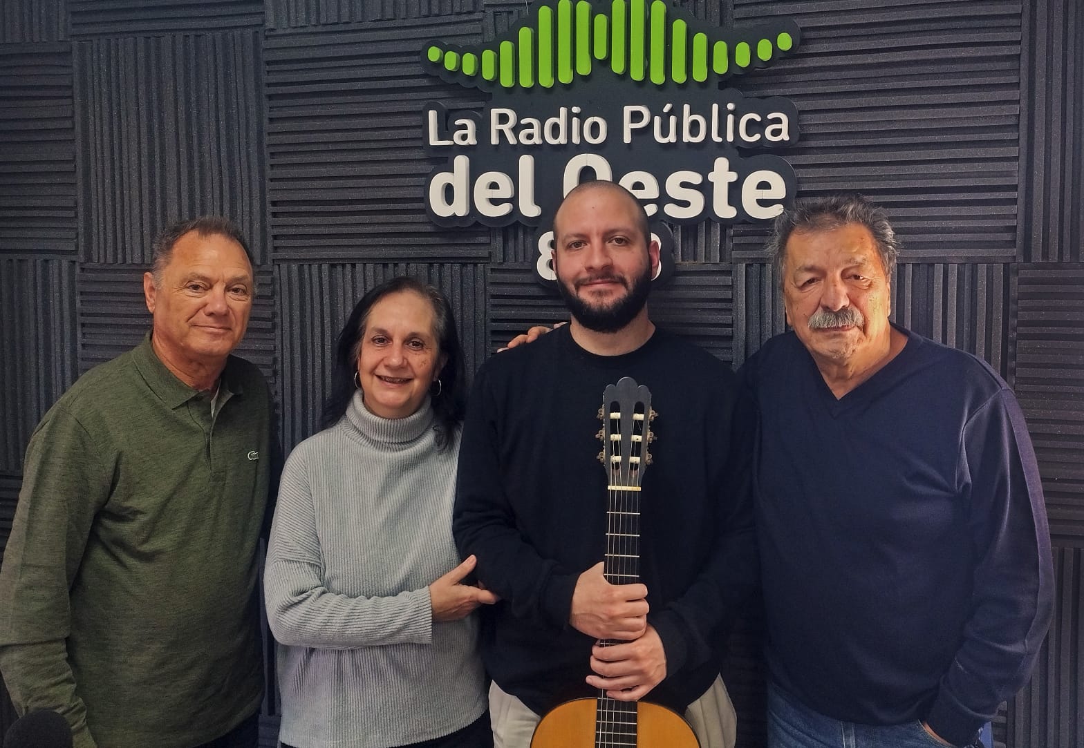 Betina Guida en el estudio de La RPO