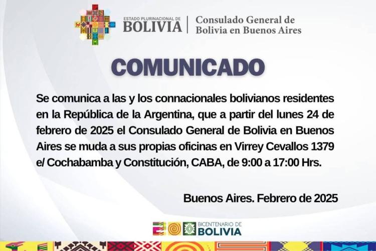 comunicado del consulado