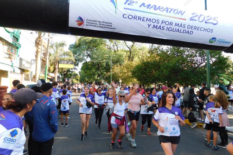 La multitudinaria Maratón