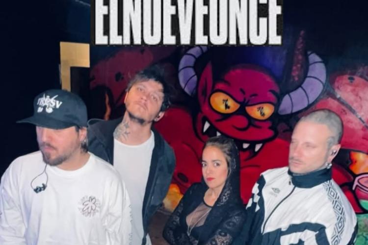 Flyer de la banda El Nueve Once