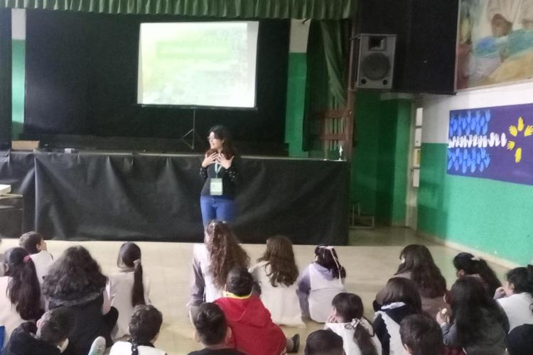 Ambiente en la Escuela Primaria N°3