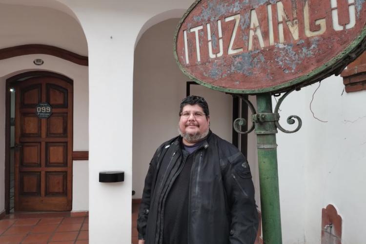 Facundo Valdez director del museo histórico de Ituzaingó