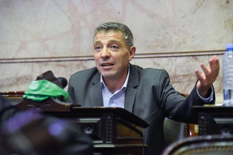 El diputado Juan Carlos Giordano