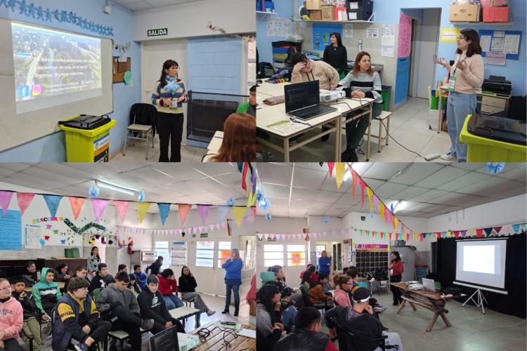 E.E.E "Juntos a la par" y E.E.E N°501"Villa Las Naciones"