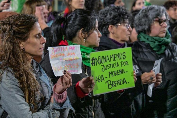 Imagenes de la marcha de justicia para Lara Morena y Brenda