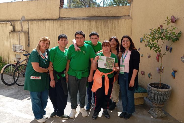 Ambiente en la escuela:  Escuela de Educación Especial Recuradora Ituzaingó