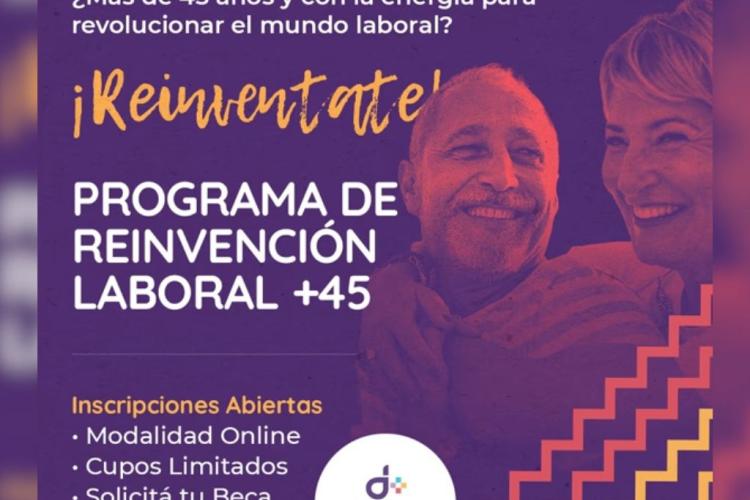 REINVENTATE PROGRAMA DE REINVENCION LABORAL +45