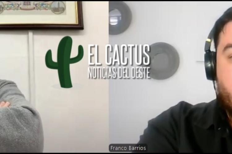 GUILLERMO MORENO EN EL CACTUS