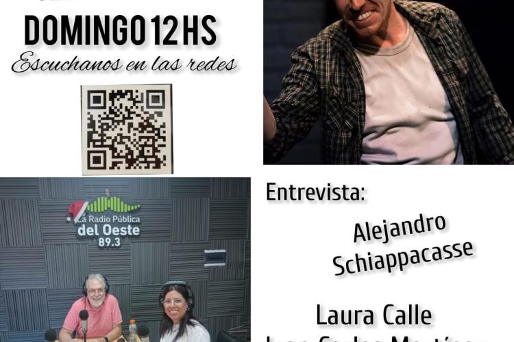 Flyer Alejandro Schiappacasse en Bloquea2