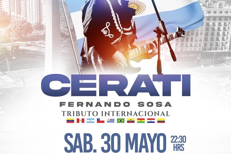 Fernando Sosa, tributo a Gustavo Cerati