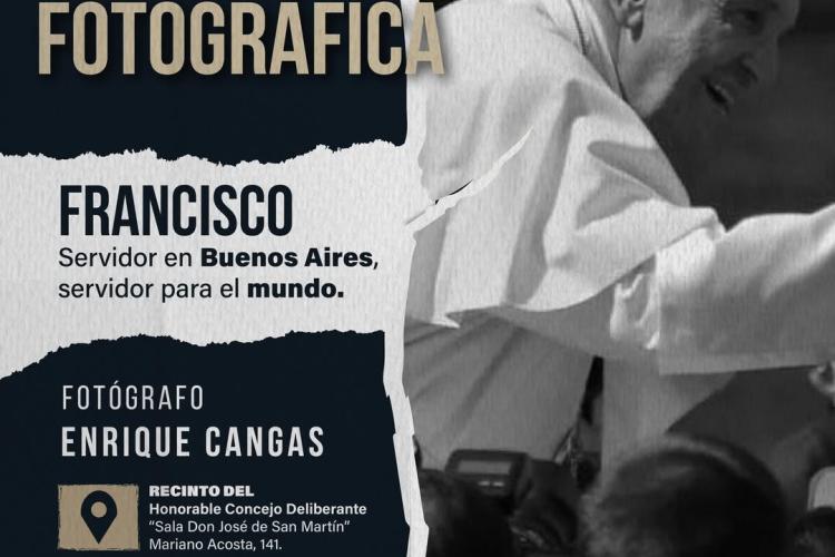 Enrique Cangas, Muestra Fotográfica PAPA FRANCISCO