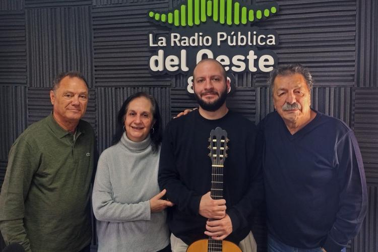 Betina Guida en el estudio de La RPO