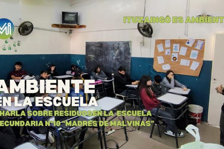 Ambiente en la escuela: Secundaria Nº10