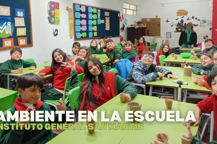 AMBIENTE EN LA ESCUELA | AGROECOLOGÍA EN EL INSTITUTO GENERAL SAN MARTÍN 