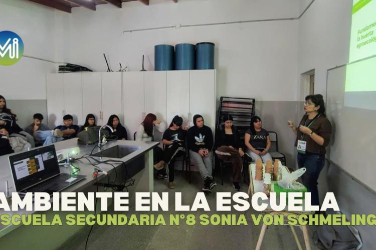 Ambiente en la escuela: Escuela Secundaria N°8 Sonia Von Schmeling
